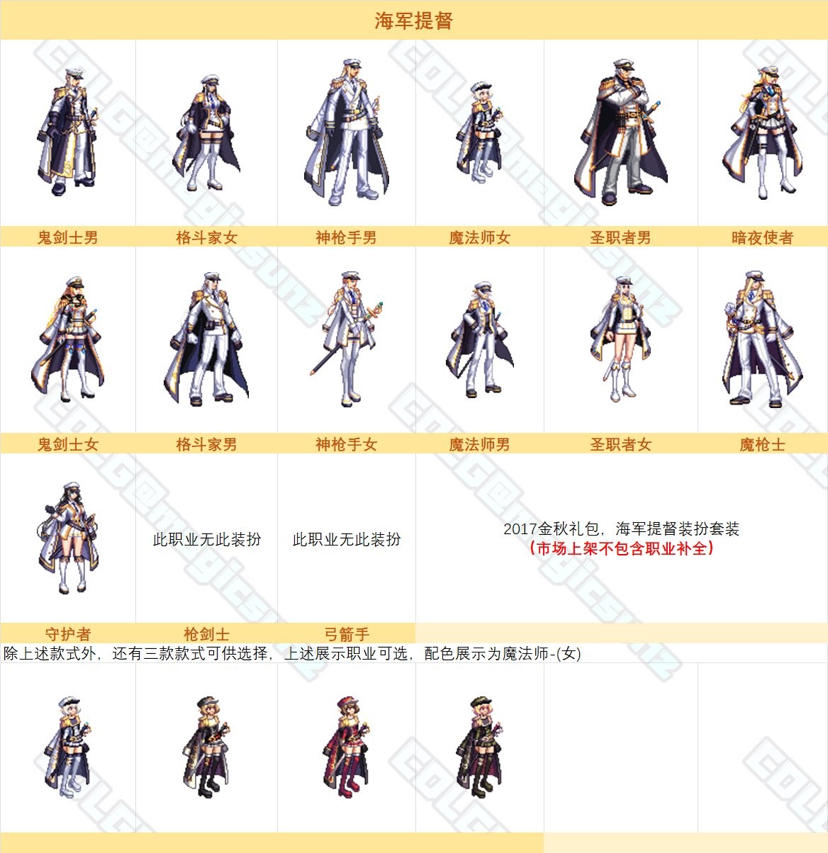 【图鉴：时装卖场】阿拉德时装季可获取礼包类装扮外观一览50