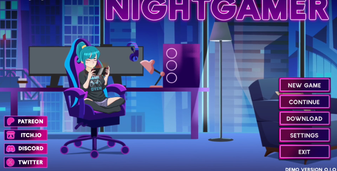 nightgamer游戏网瘾少女截图3