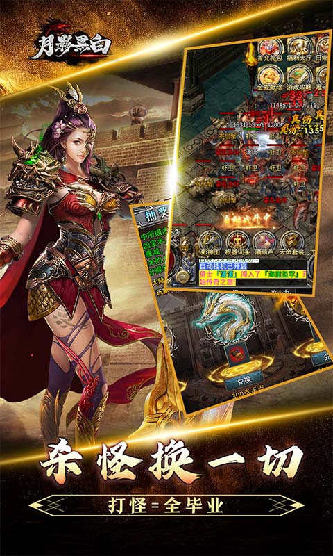 月影黑白(龙胆攻速天命分身)截图2