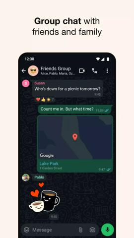 whats app官方版截图3