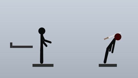 火柴人扔剑截图1