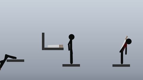 火柴人扔剑小游戏截图3