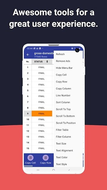 CSV文件查看器截图3