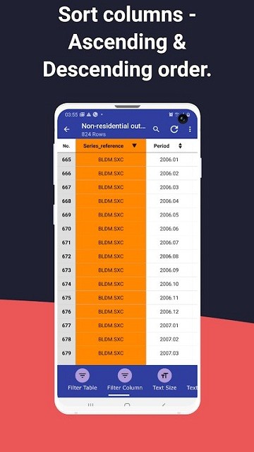 CSV文件查看器