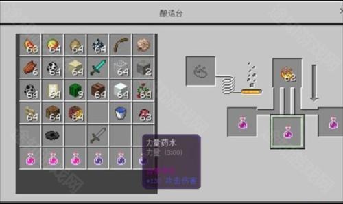 我的世界全药水配方合成表20241