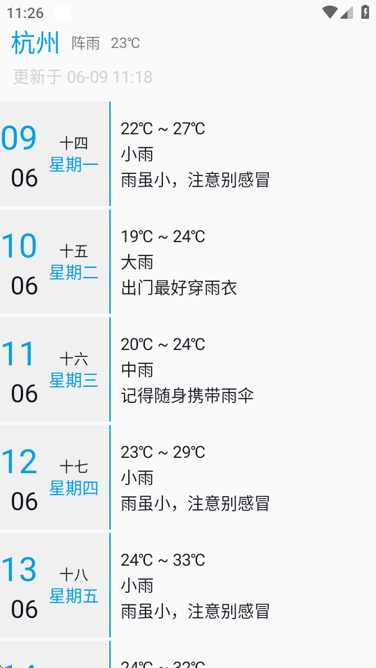 没有你的天气截图3