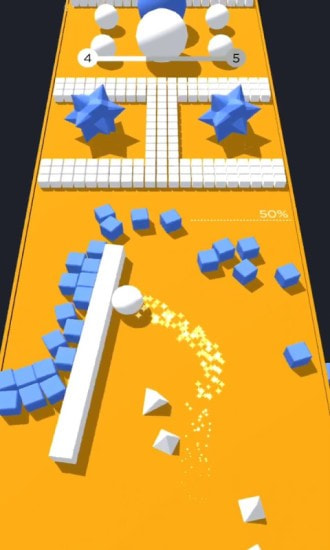 彩色冲撞3D