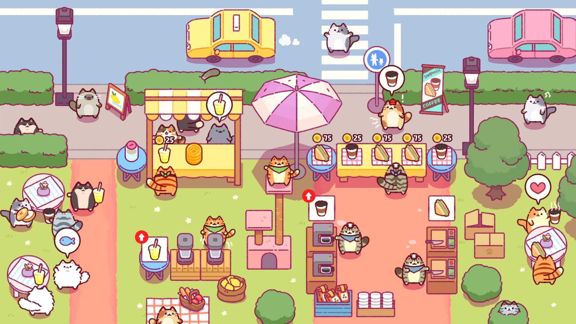 猫咪小吃店无广告截图1
