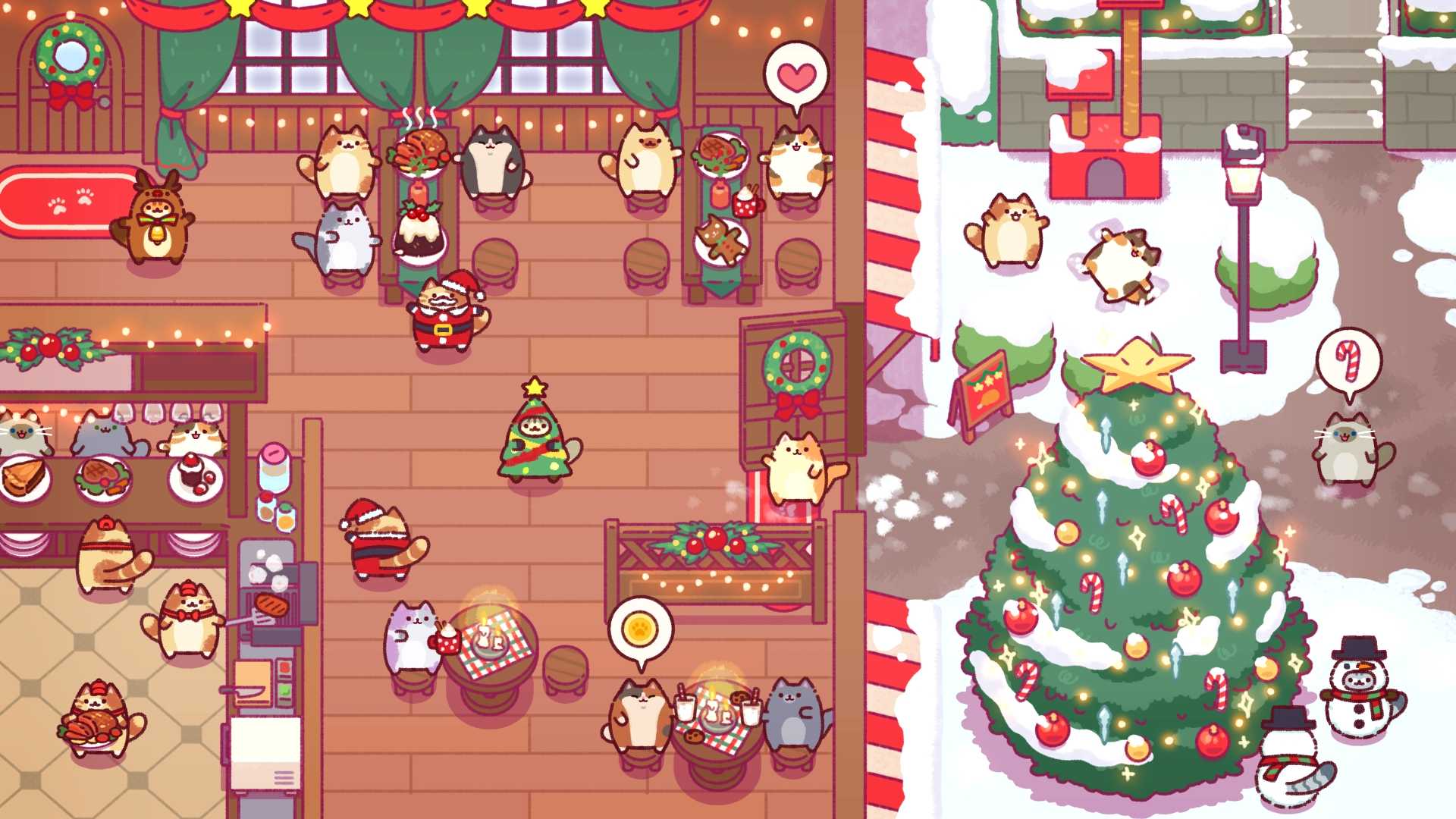 猫咪小吃店无广告截图2