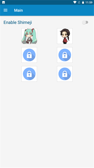 shimeji自制桌宠截图1
