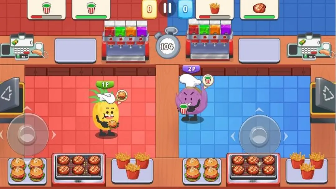 双人厨房料理模拟器截图4