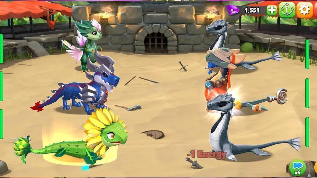 萌龙大乱斗百度版