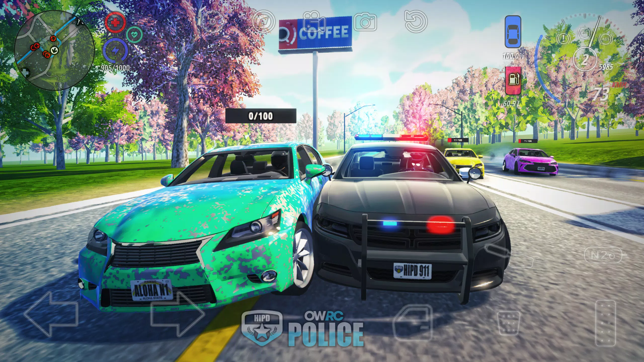 OWRC警察追逐模拟器