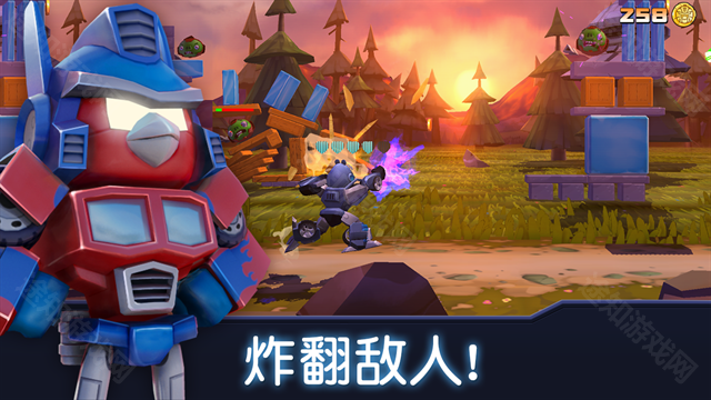 愤怒的小鸟变形金刚中文版