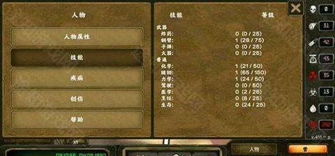 技能等级