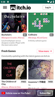 itch.io app截图1