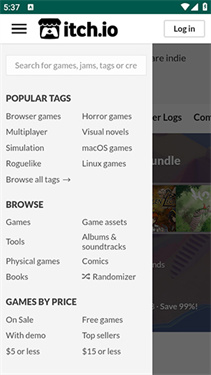 itch.io app截图3