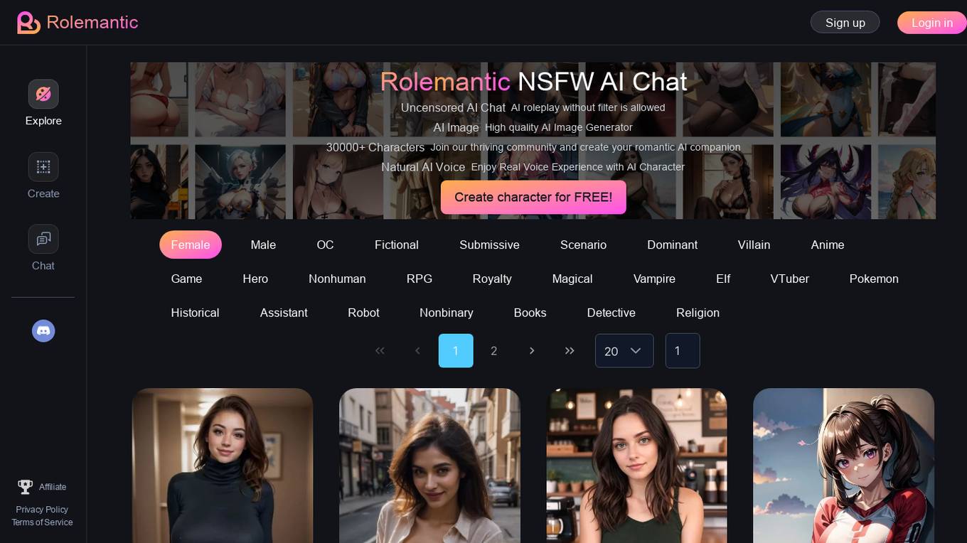 Rolemantic Al截图1