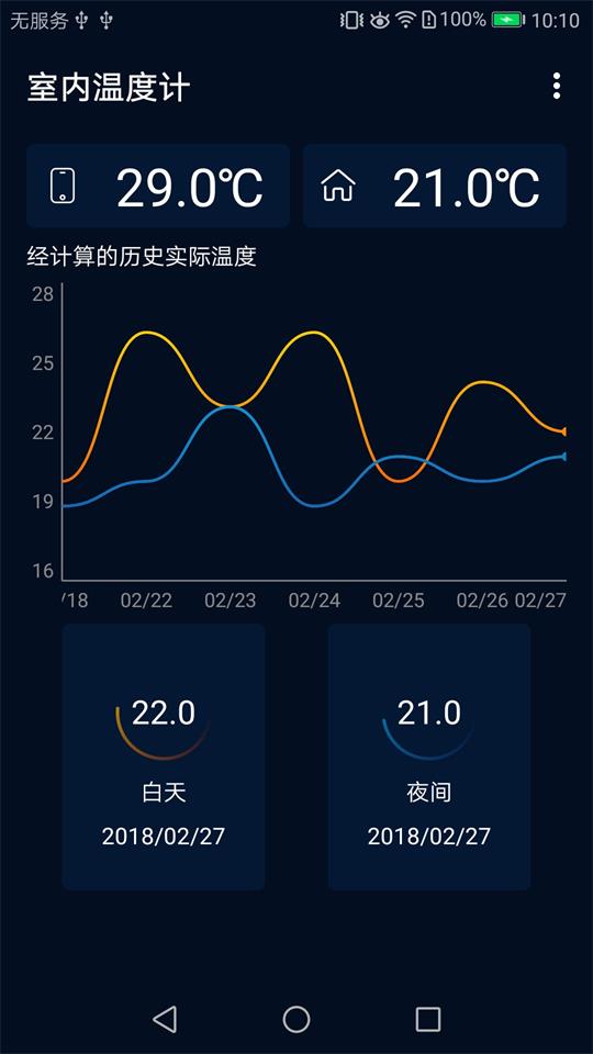 室内温度计截图4
