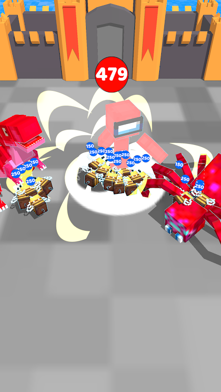 像素卡牌战斗截图1