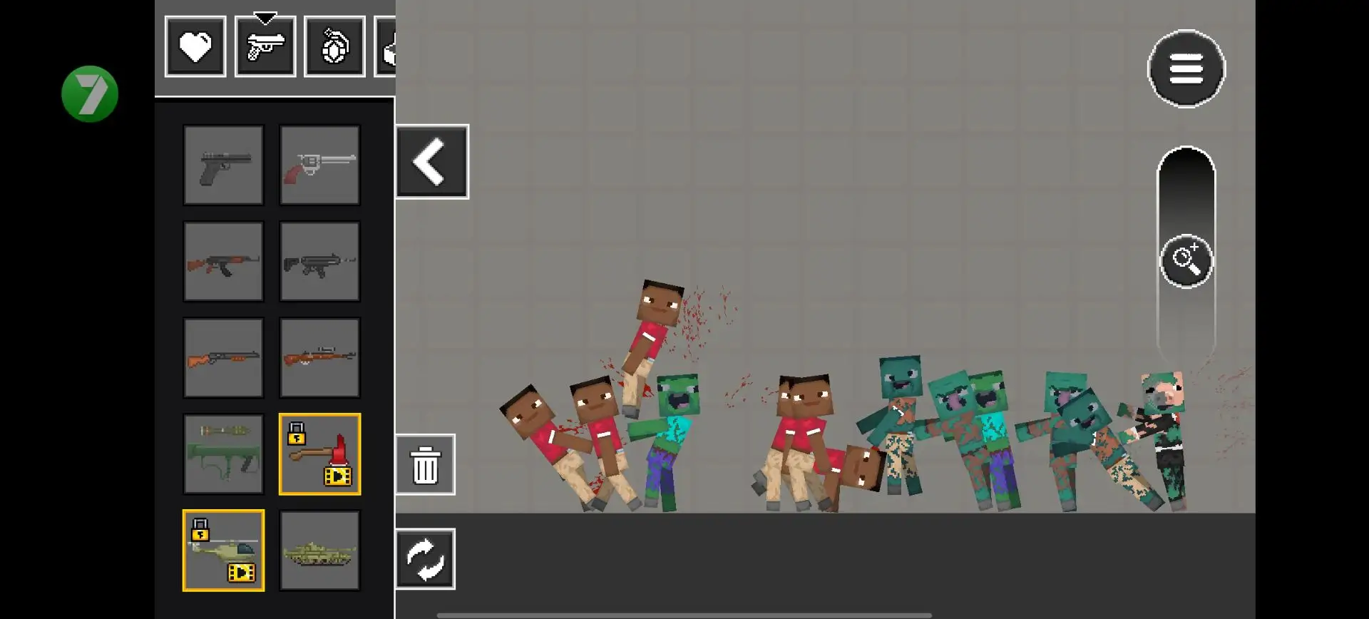 火柴人僵尸游乐场手机版截图4