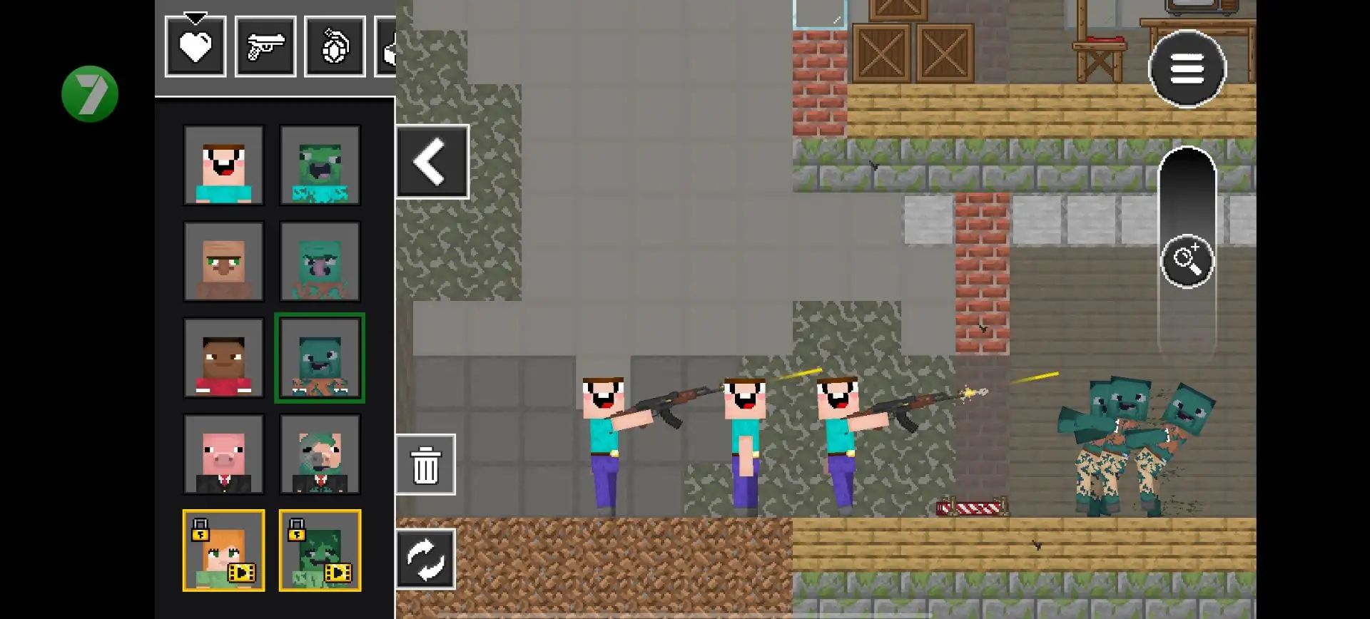 火柴人僵尸游乐场手机版