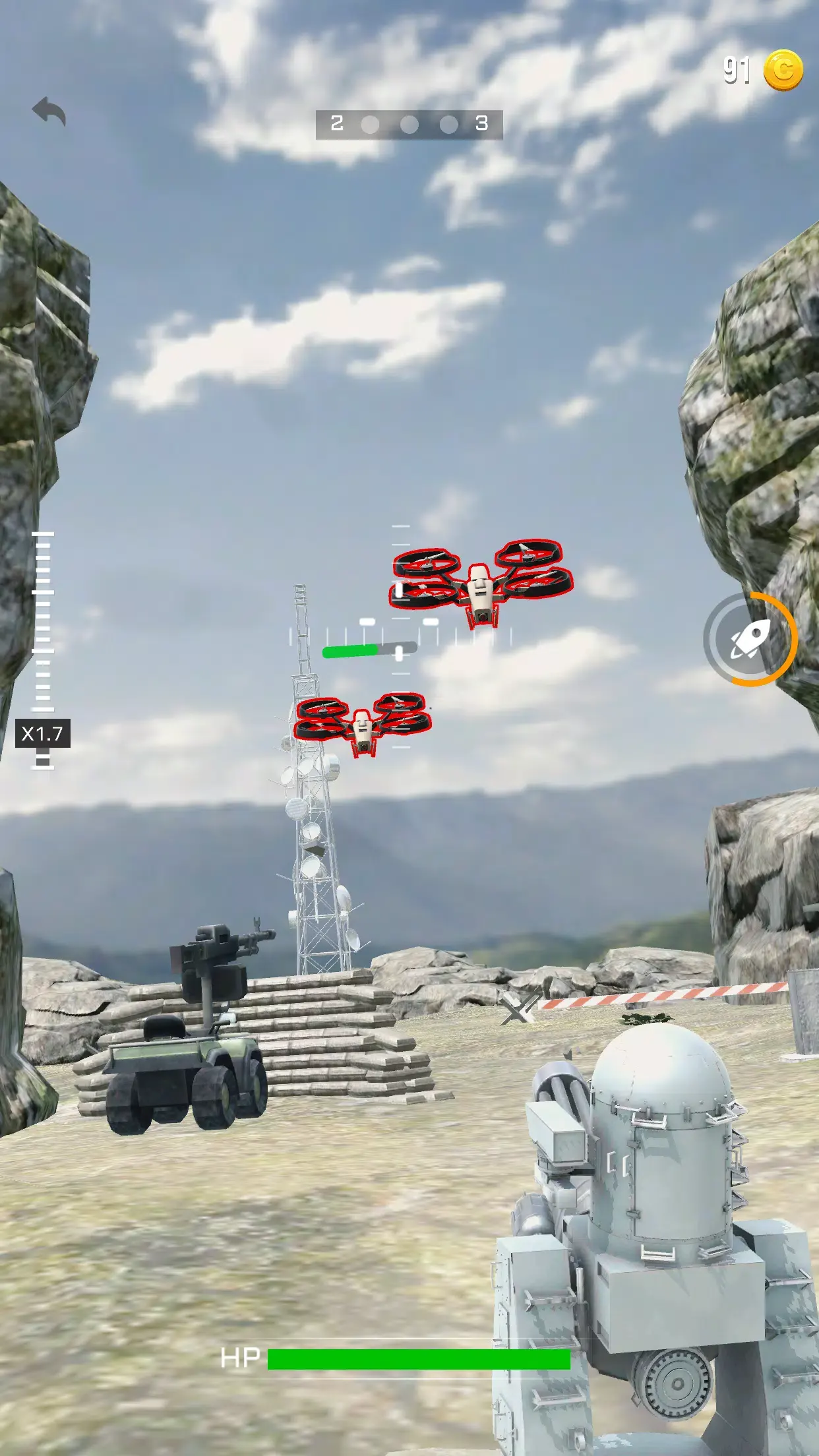 陆基密集阵炮台截图4