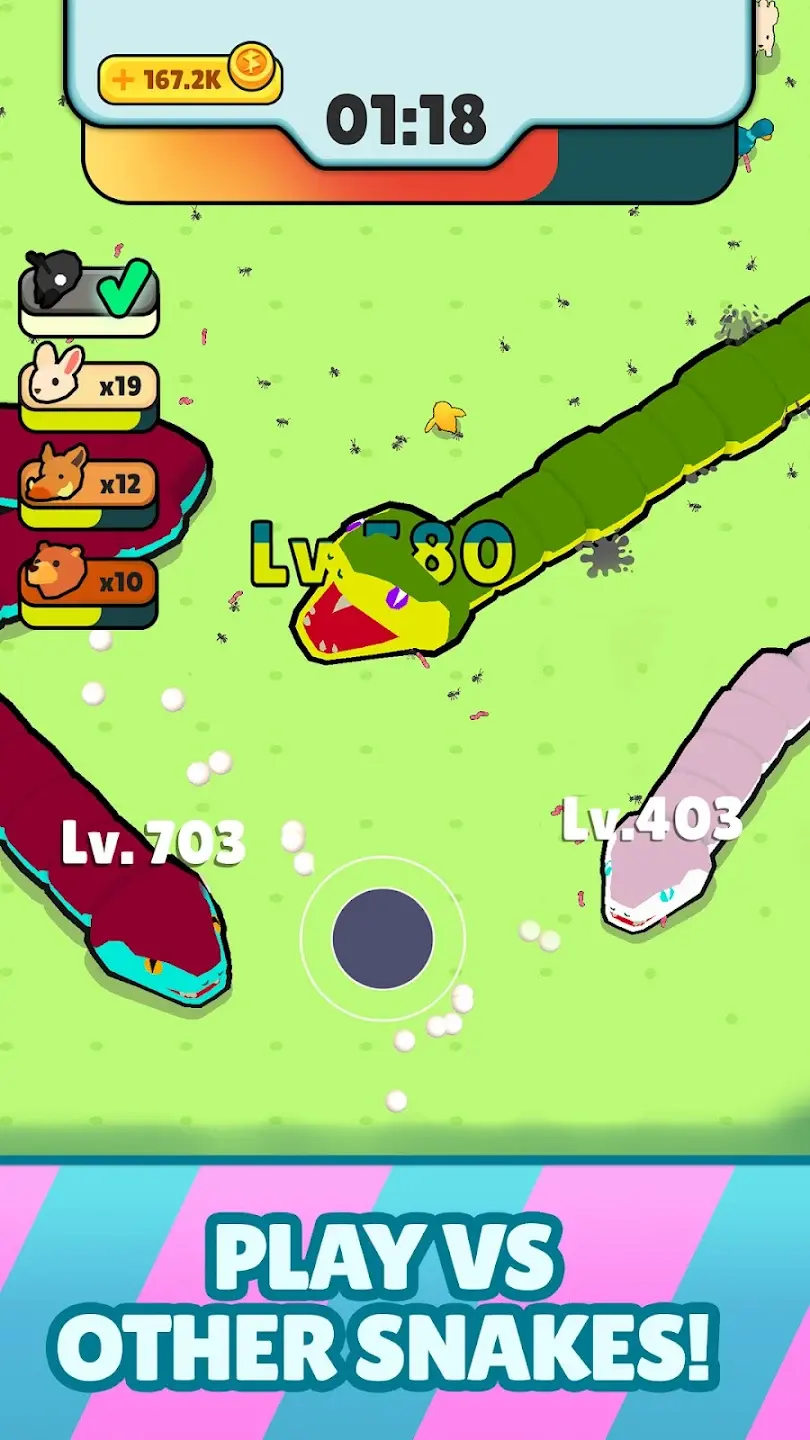 愤怒贪吃蛇截图1