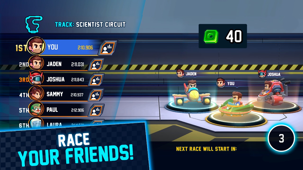 喷气背包欢乐赛车最新版截图1