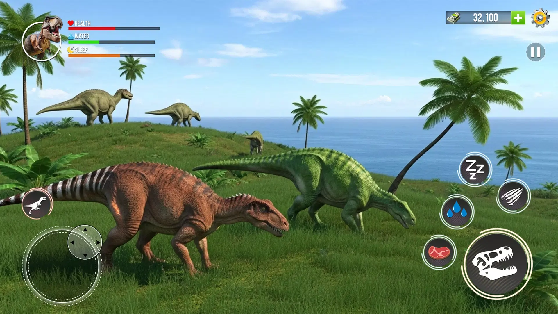 恐龙冲突狩猎与征服