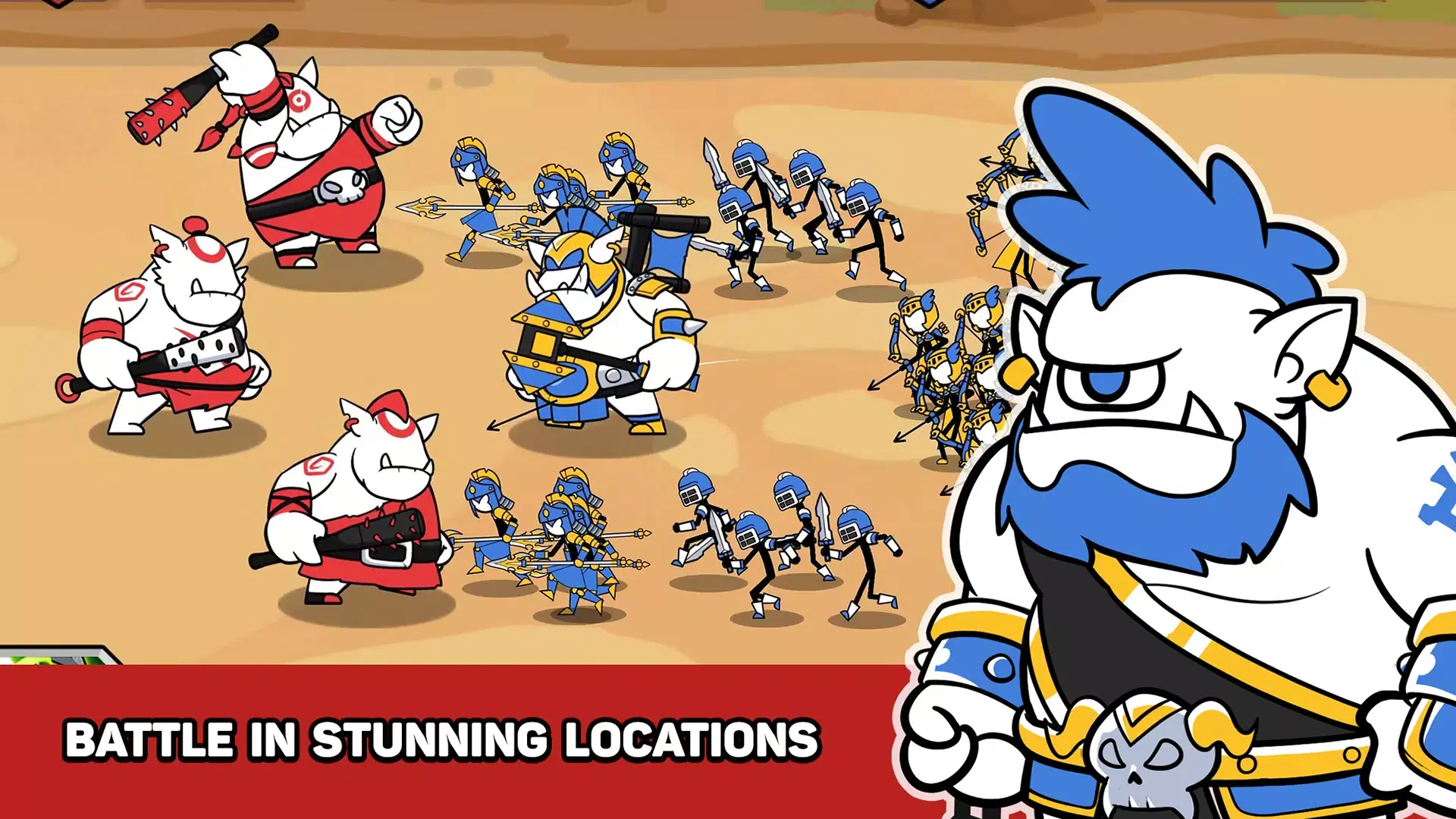 火柴人冲突战斗模拟器截图1