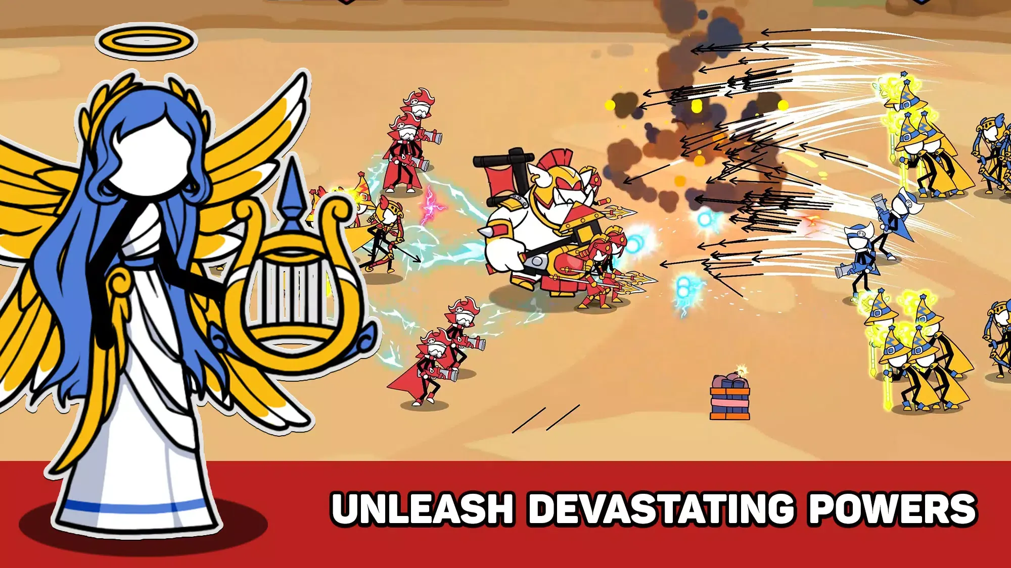 火柴人冲突战斗模拟器截图2