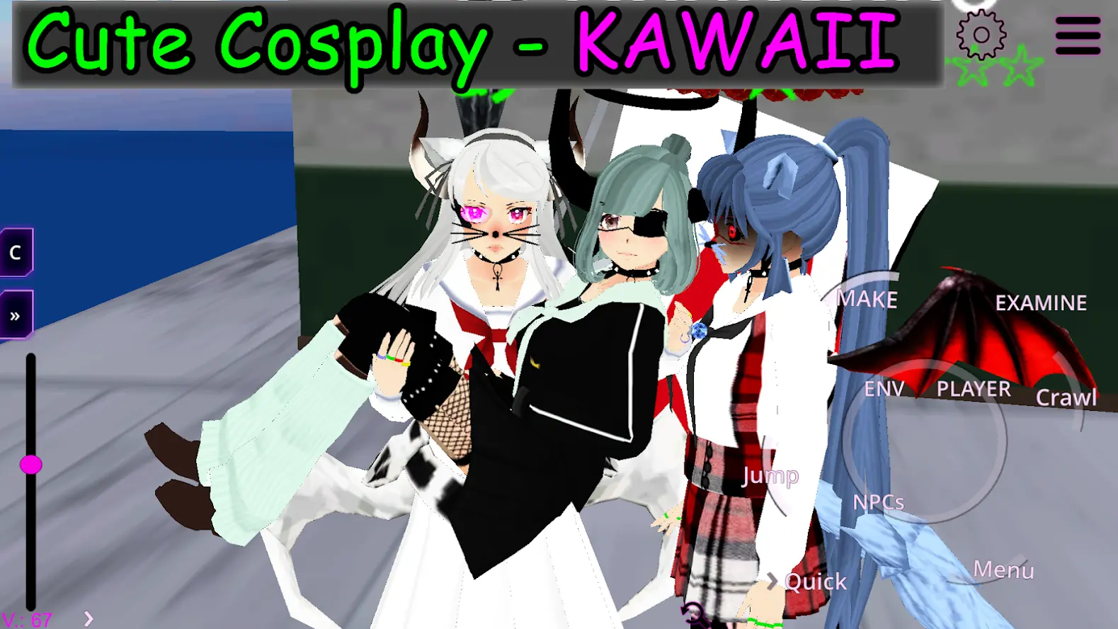 女子校园模拟器内置菜单版截图1