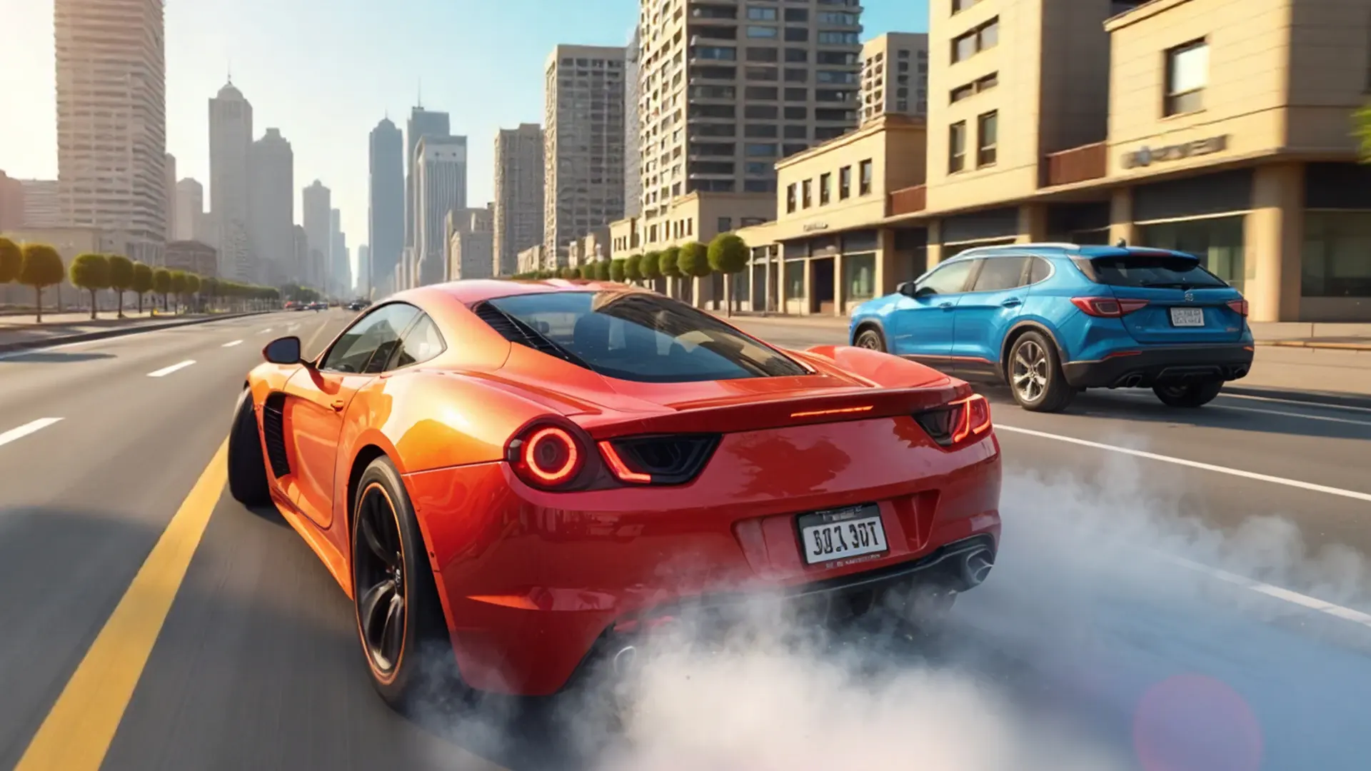 超级车辆驾驶模拟器