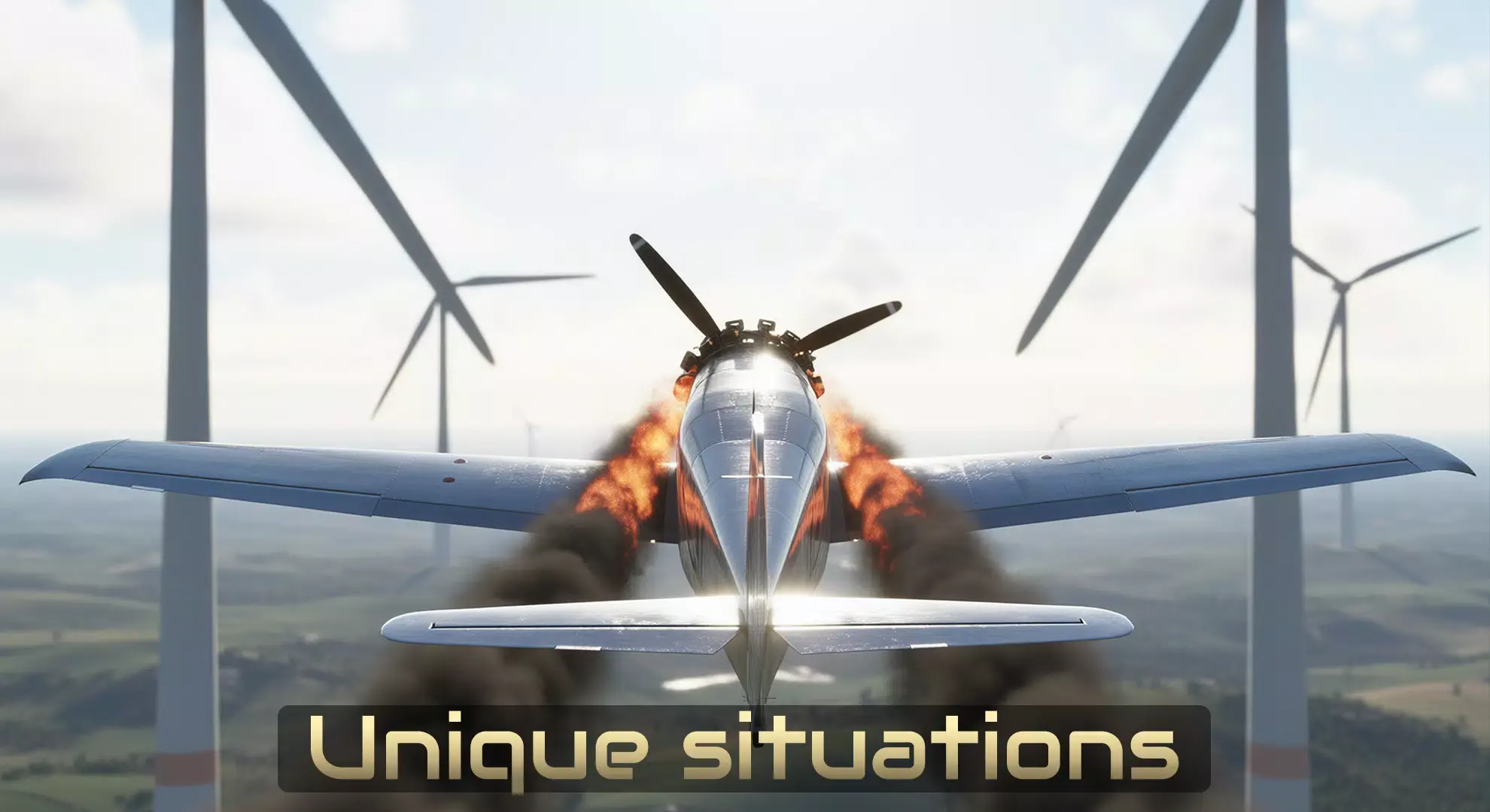 飞行模拟器危险着陆