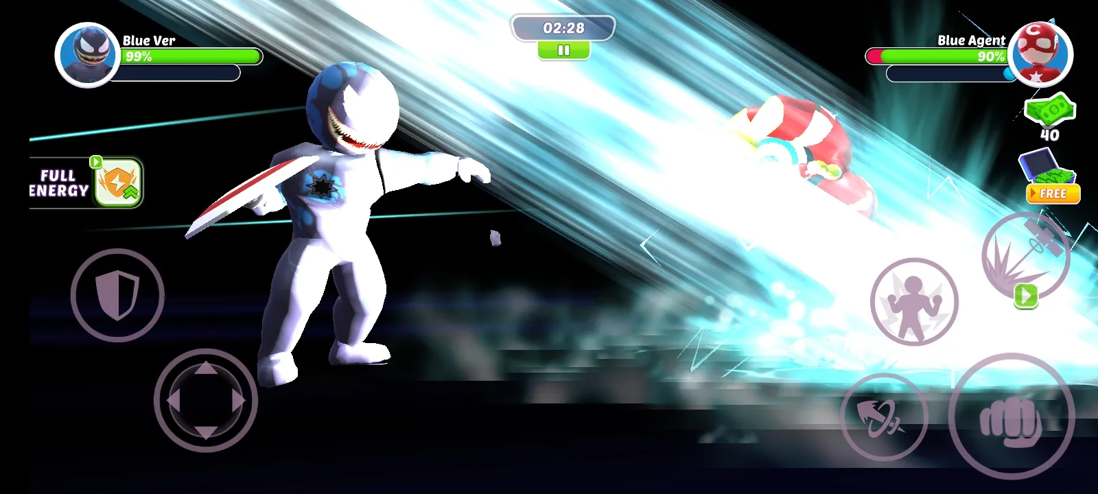 火柴人漫威英雄截图3