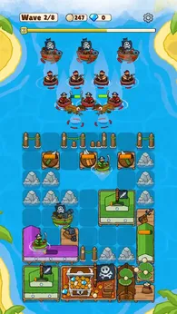 海盗防御战截图1