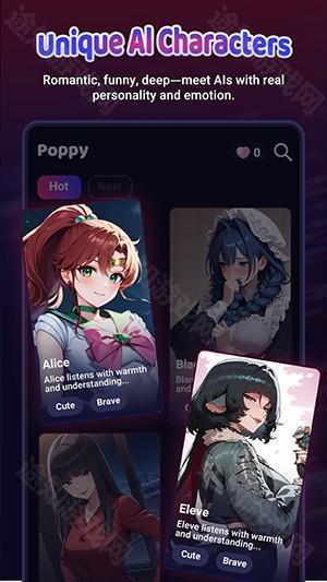 PoppyAI官方正版下载最新版-PoppyAI聊天软件下载安装手机版v1.0.7