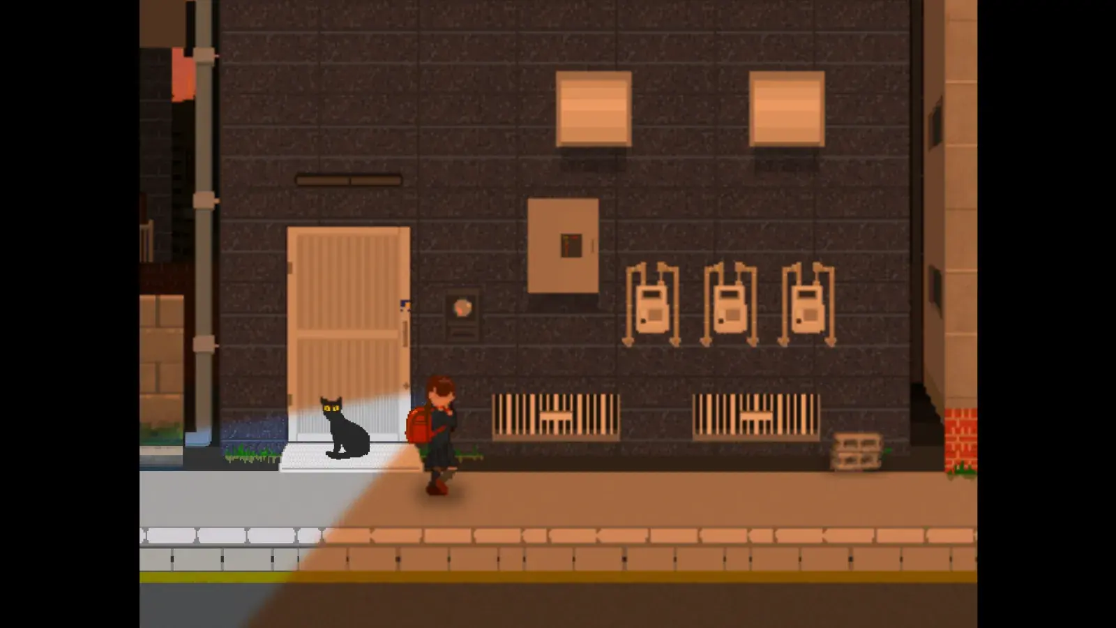 夕阳下的回家路截图2