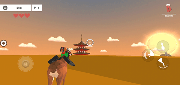 进化的鹿模拟器