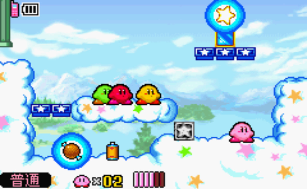 gba星之卡比镜之迷宫截图2