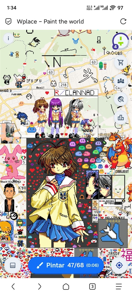 wplace像素地图截图1