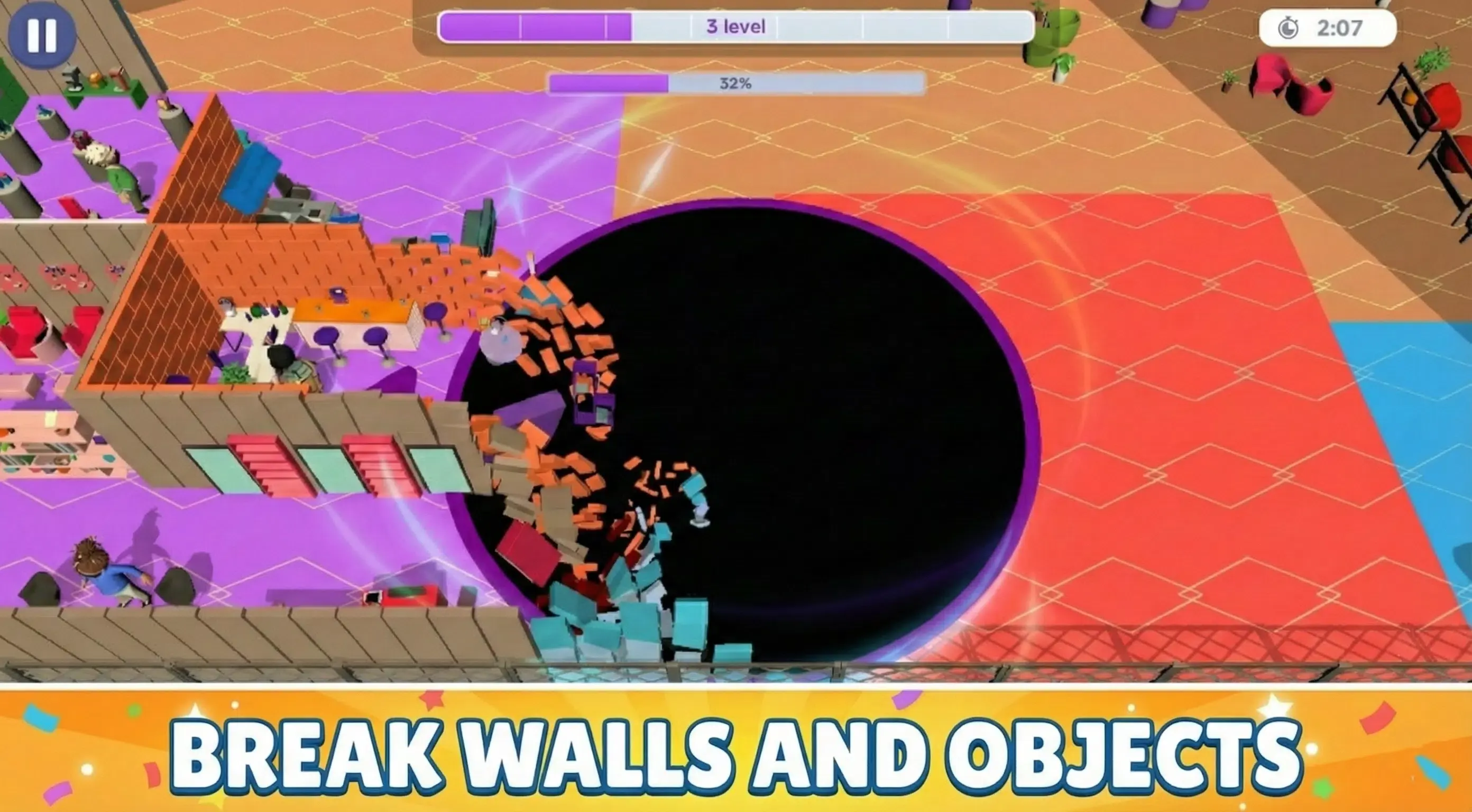 黑洞2吞噬砖块截图1